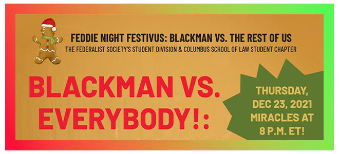 Click to play: Feddie Night Festivus: Blackman vs. Everybody!